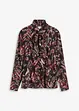 Knytblus av chiffong, bonprix
