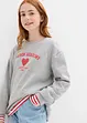 Sweatshirt med mjuk ekologisk bomull, bonprix