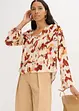 Blus med metalliserat garn, bonprix