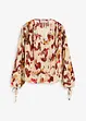 Blus med metalliserat garn, bonprix