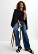 Straight jeans medelhög midja, bonprix