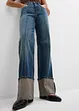 Straight Jeans med hög midja, bonprix