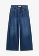 Wide Leg Jeans med medelhög midja, bonprix