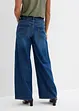 Wide Leg Jeans med medelhög midja, bonprix