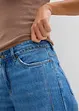 Wide Leg Jeans med medelhög midja, bonprix