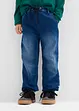 Dra på-jeans i trikå, regular fit, Straight, bonprix