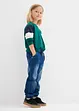 Dra på-jeans i trikå, regular fit, Straight, bonprix