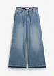 Wide Leg Jeans, cropped, bonprix
