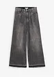 Wide Leg Jeans, cropped, bonprix