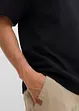 T-shirt av heavy jersey med struktur, Loose Fit, bonprix