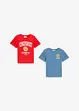 T-shirt av ren ekologisk bomull (2-pack), bonprix