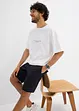 T-shirt med 3D-tryck i ren ekologisk bomull, Loose Fit, bonprix
