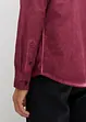 Långärmad bomullsskjorta med tvättad look, bonprix