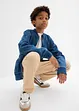 Jeansjacka i blusmaterial, bonprix