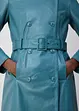 Trenchcoat av skinn, bonprix