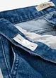 Loose Fit Cargo Jeans med justerbar midja, Straight, bonprix