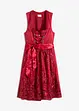 Dirndl med paljettförkläde (2 delar), bonprix