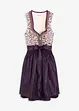 Dirndl med broderat förkläde (2 delar), bonprix