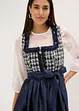 Dirndl och förkläde (2 delar), bonprix