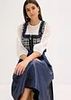 Dirndl och förkläde (2 delar), bonprix