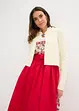 Dirndl med broderat förkläde (2 delar), bonprix