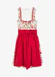 Dirndl med broderat förkläde (2 delar), bonprix
