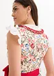 Dirndl med broderat förkläde (2 delar), bonprix