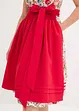 Dirndl med broderat förkläde (2 delar), bonprix