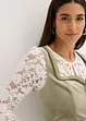 Dirndl med paljettförkläde (2 delar), bonprix