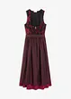 Mellanlång dirndl med sammet (2 delar), bonprix
