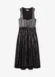 Mellanlång dirndl med sammet (2 delar), bonprix
