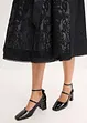 Mellanlång dirndl med sammet (2 delar), bonprix