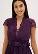 Dirndl med broderi och sammetskjol (2 delar), bonprix