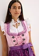 Dirndl med paljettförkläde (2 delar), bonprix