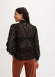 Blus med fransdetaljer, bonprix