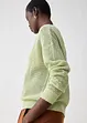 Hålmönstrad cardigan, bonprix