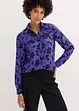 Mönstrad chiffongblus, bonprix
