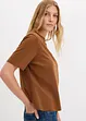 T-shirt av tjock ekologisk bomull, bonprix