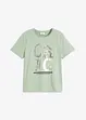T-shirt med glittrigt tryck, bonprix