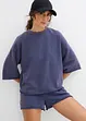 Oversized sweatshirt av mjuk bomullsmix, bonprix