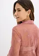 Blus med spets, bonprix