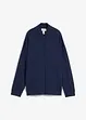 Oversized kofta med silke, bonprix