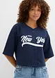 Sweatshirt i oversizemodell av mjuk bomullsmix, bonprix