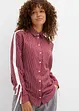 Oversized skjorta av ren, ekologisk bomull, bonprix