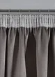 Mörkläggande gardinlängd i jacquard (1-pack), bonprix