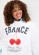 Oversized sweatshirt av ekologisk bomull, bonprix