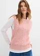 Slipover av bomullsmix, bonprix