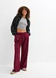 Croppad topp i figurnära modell (2-pack), bonprix