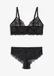 Bustier och braziliantrosa ouvert (2-pack), bonprix