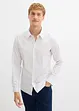 Business-skjorta med minimönster, Slim Fit, bonprix